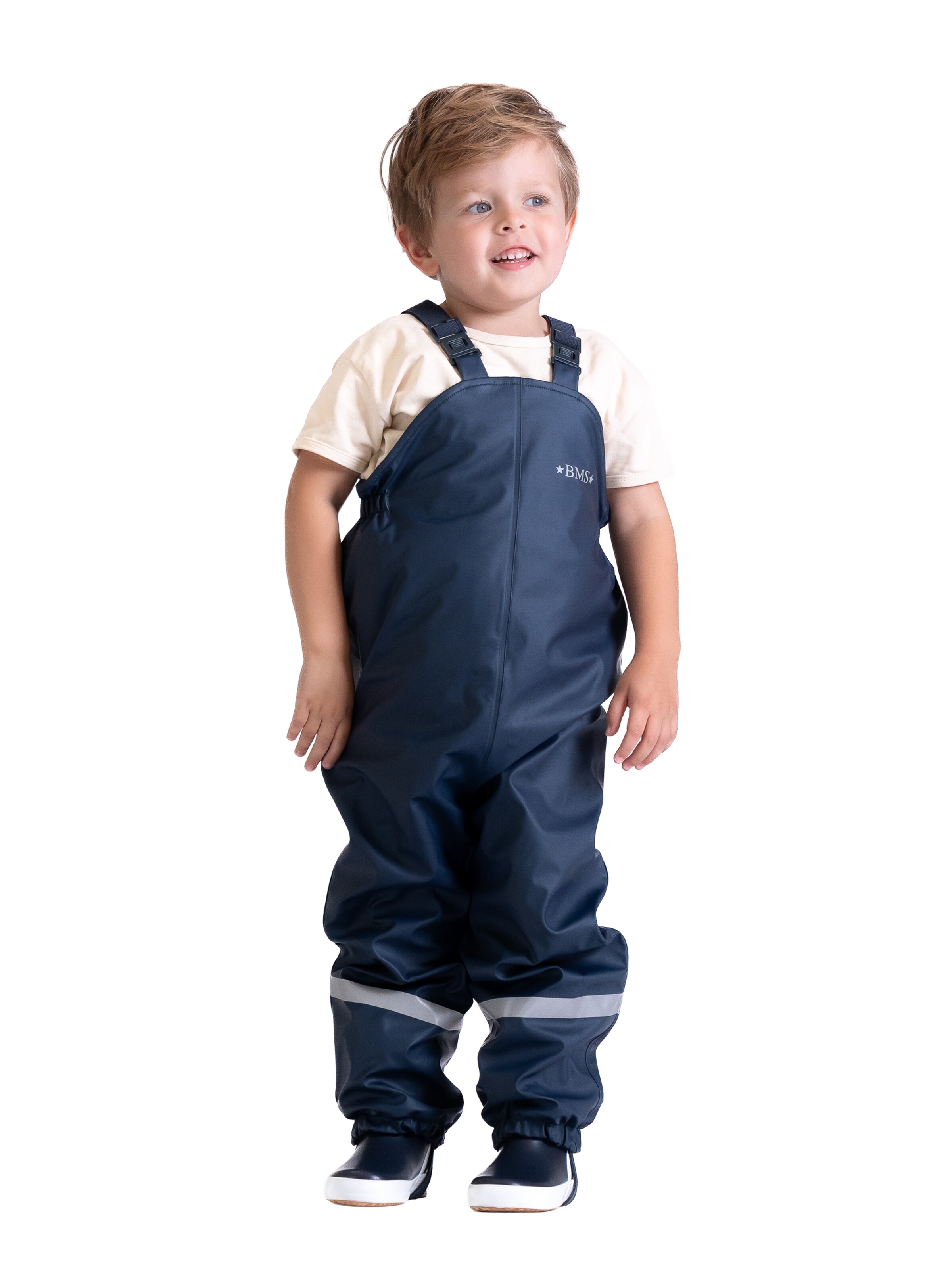 BMS Regular Athletic Pants 'SoftSkin Antarctic' in Blue