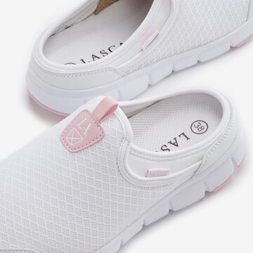 LASCANA Slip-on obuv - biela