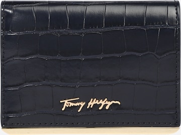 TOMMY HILFIGER Wallet in Blue: front