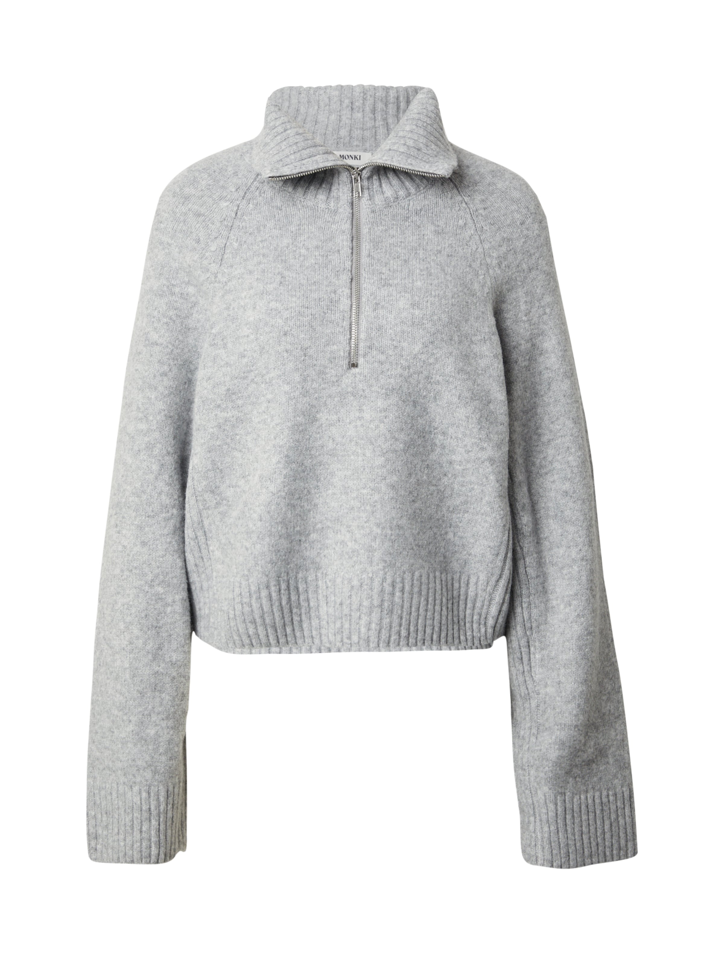 Monki Sweater in mottled grey, Item view