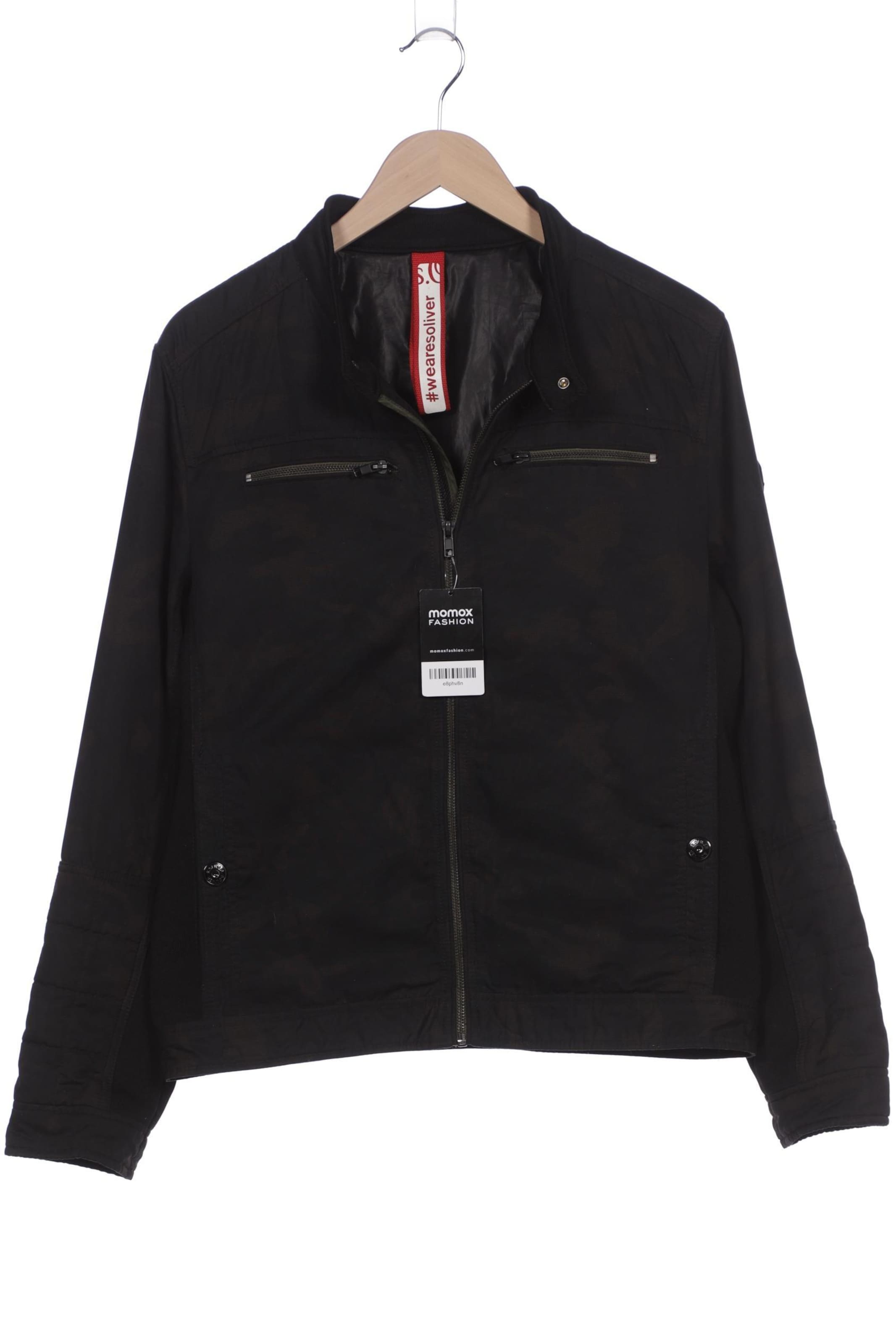 s.Oliver Jacket & Coat in M in Black: front