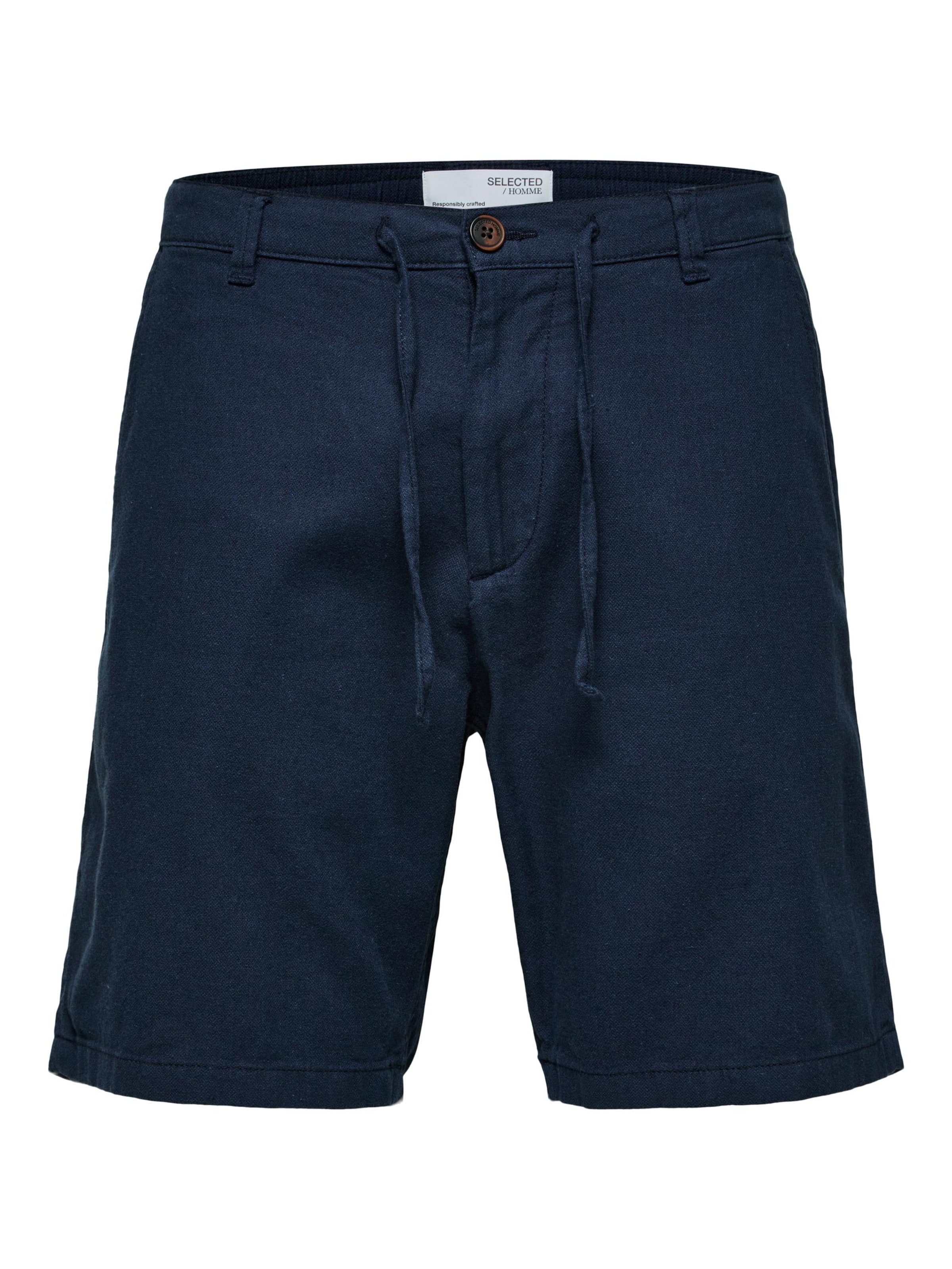 SELECTED Regular Pants 'SLHBrody' in Blue: front