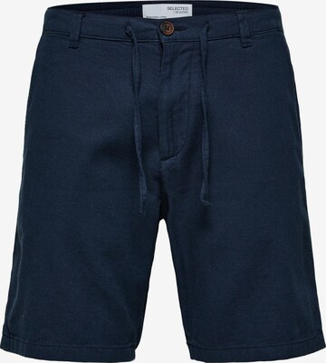 SELECTED HOMME Chino 'Brody' in Blauw: voorkant