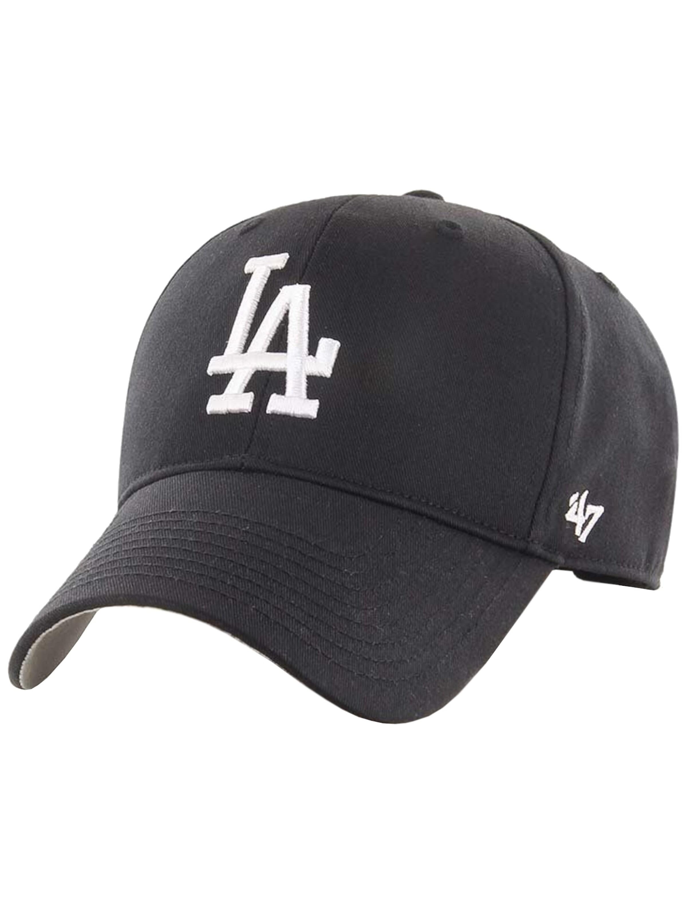 47 Hoed '47 Brand MLB Los Angeles Dodgers Jr Cap' in Zwart: voorkant