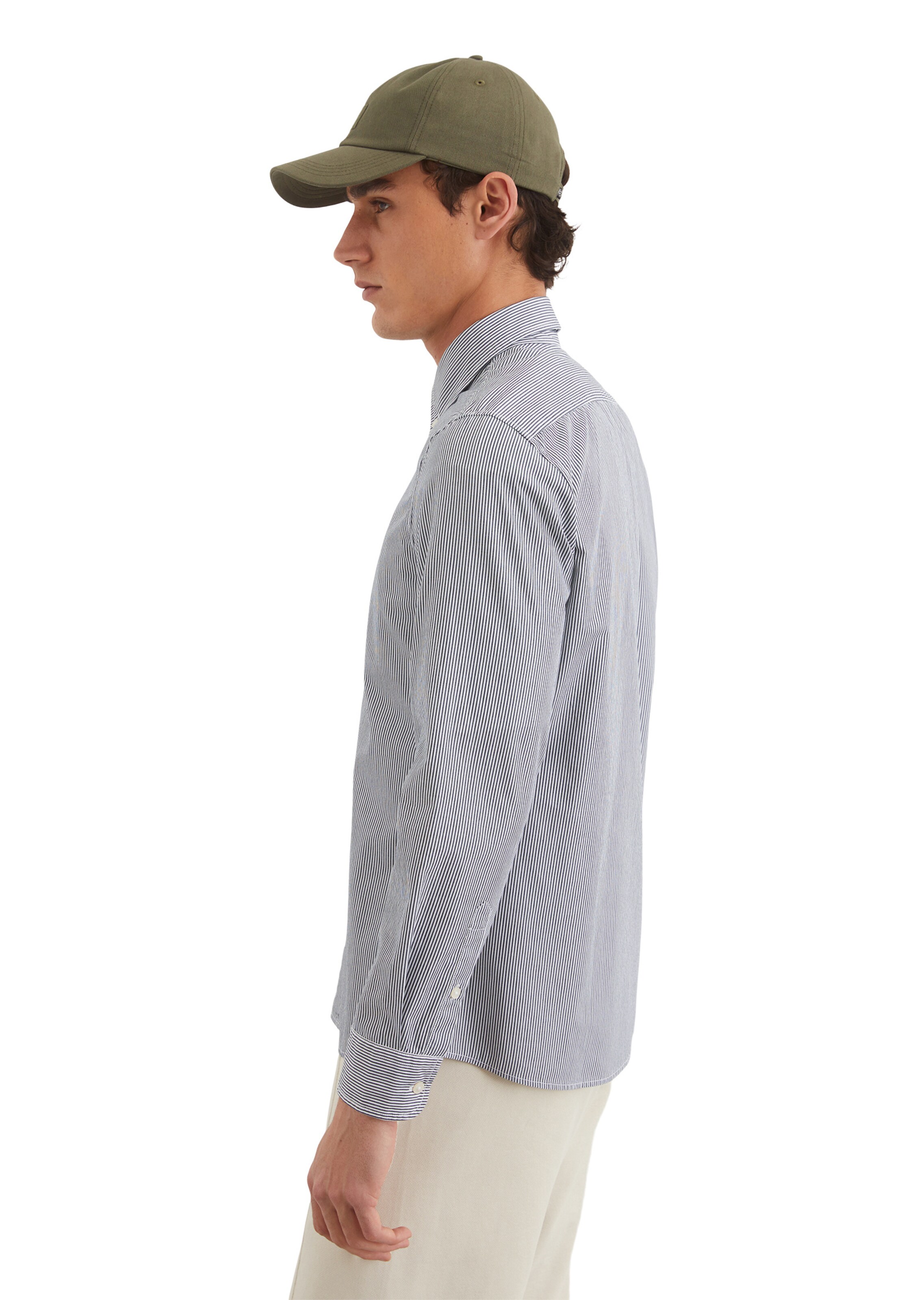 Marc O'Polo Regular fit Button Up Shirt in Blue