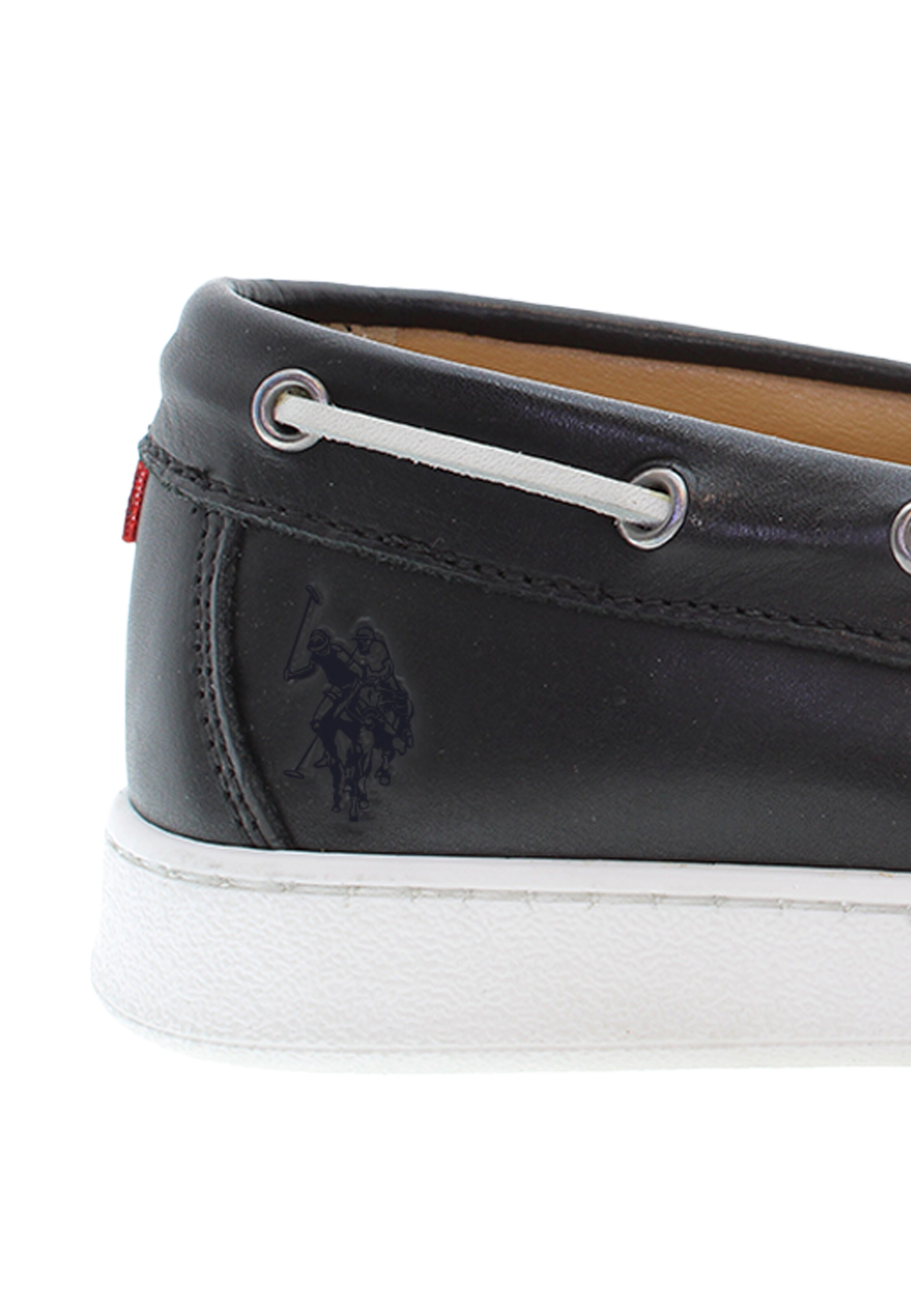 U.S. POLO ASSN. Moccasin 'Miguel' in Black