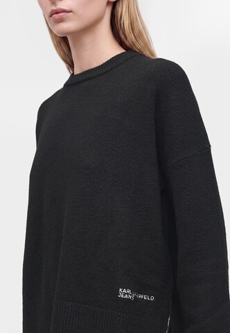 Pulover de la KARL LAGERFELD JEANS pe negru
