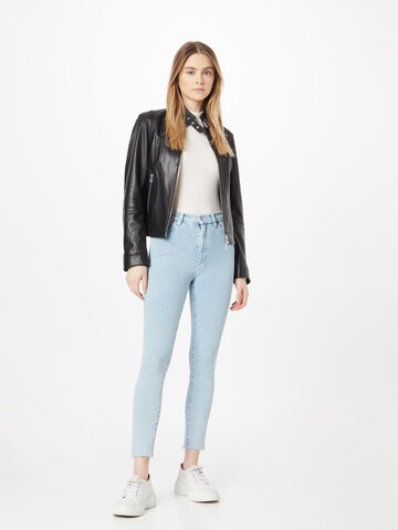 Skinny Jeans 'Lou' di HUGO Red in blu