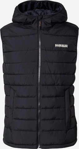 Gilet 'A-GESAR' NAPAPIJRI en noir : devant