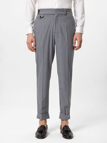 Slimfit Pantaloni di Antioch in grigio: frontale