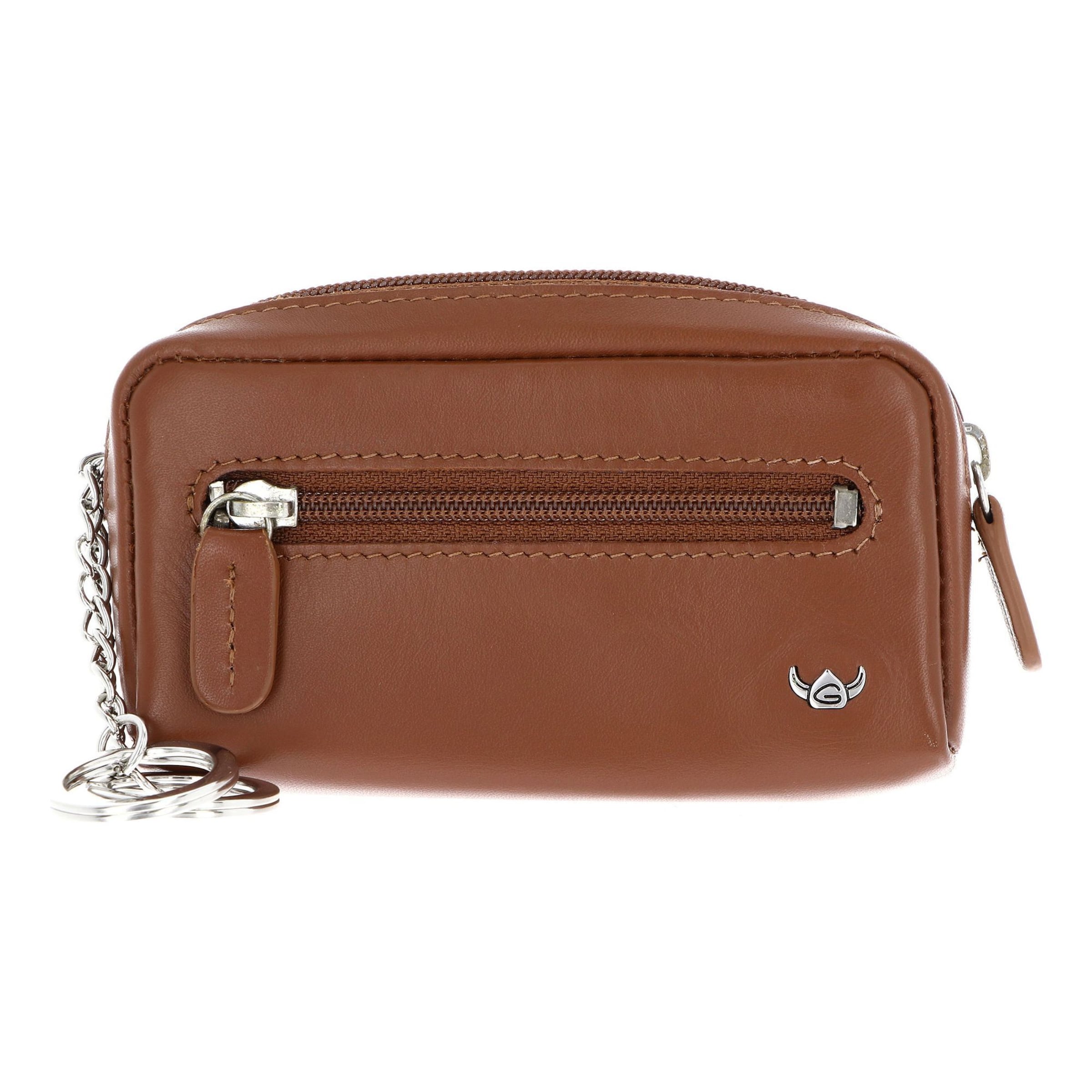 GOLDEN HEAD Etui 'Polo ' in Braun: Vorderseite