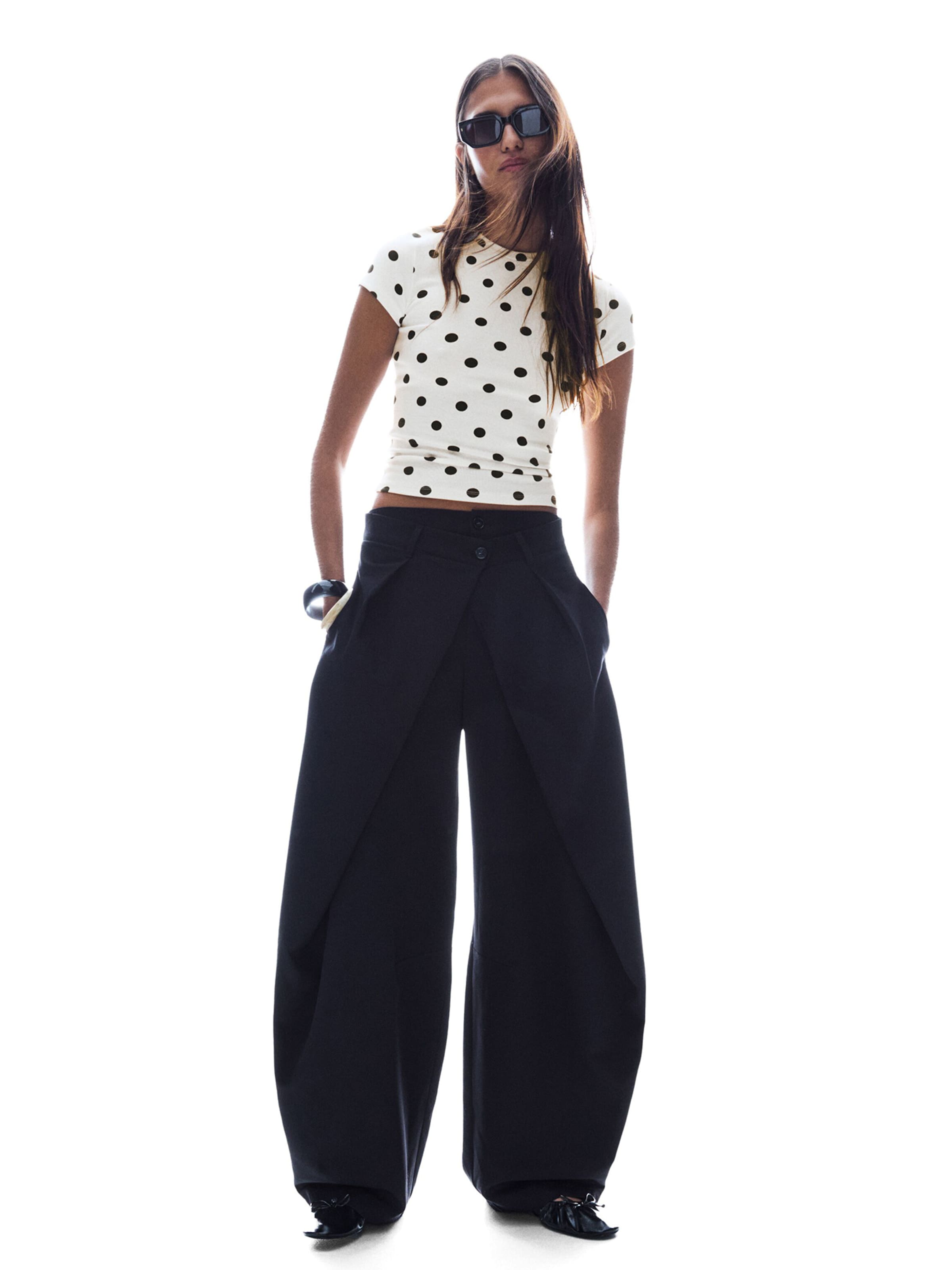 Bershka Shirt in White