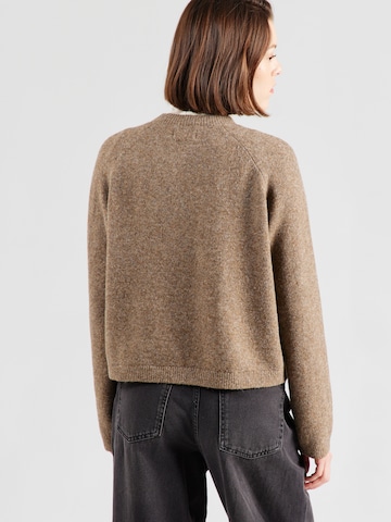 ONLY Πλεκτή ζακέτα 'ONLPIEMONTE' σε καφέ