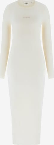 GUESS Knitted dress in Beige: front