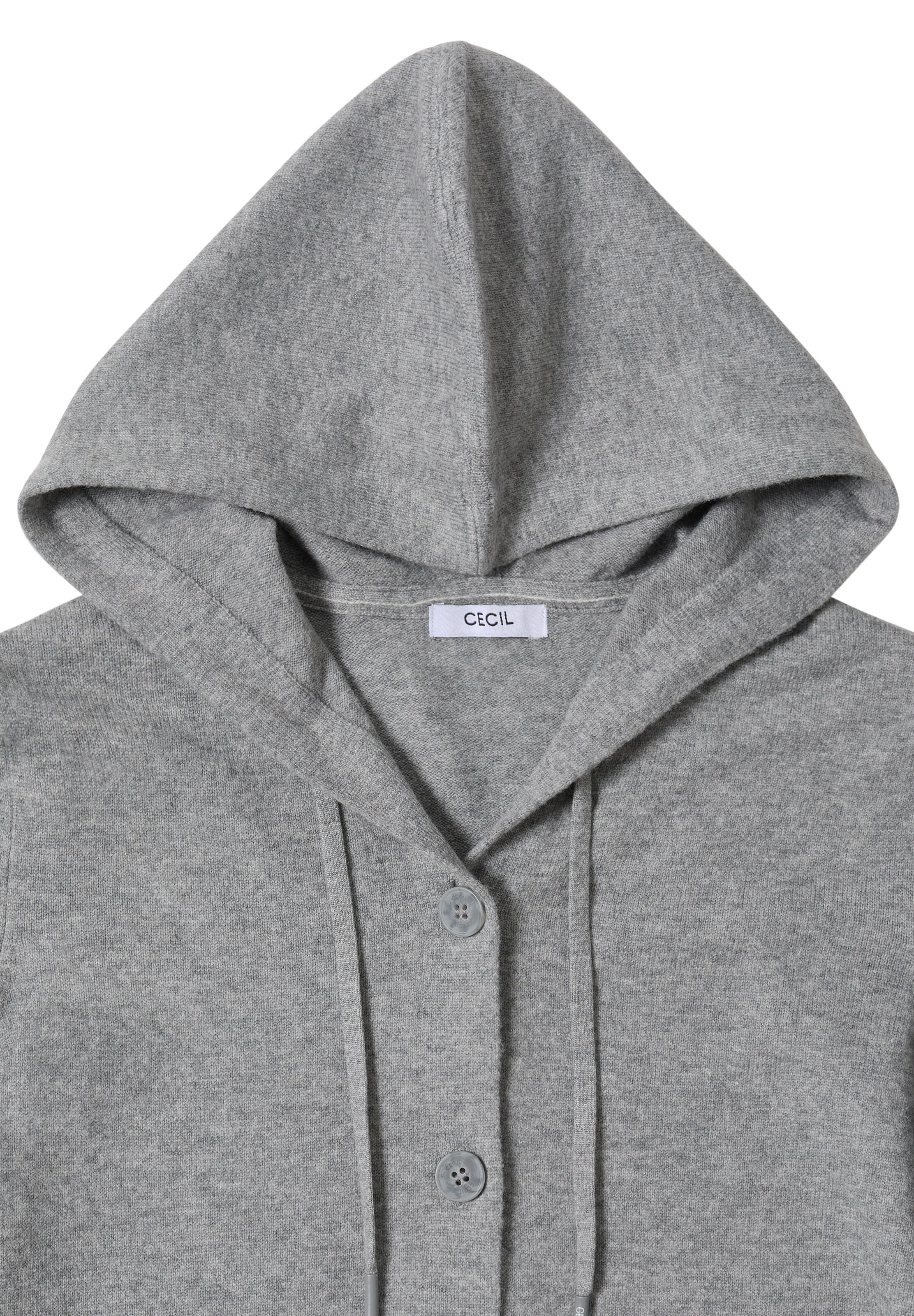 CECIL Knit Cardigan in Grey