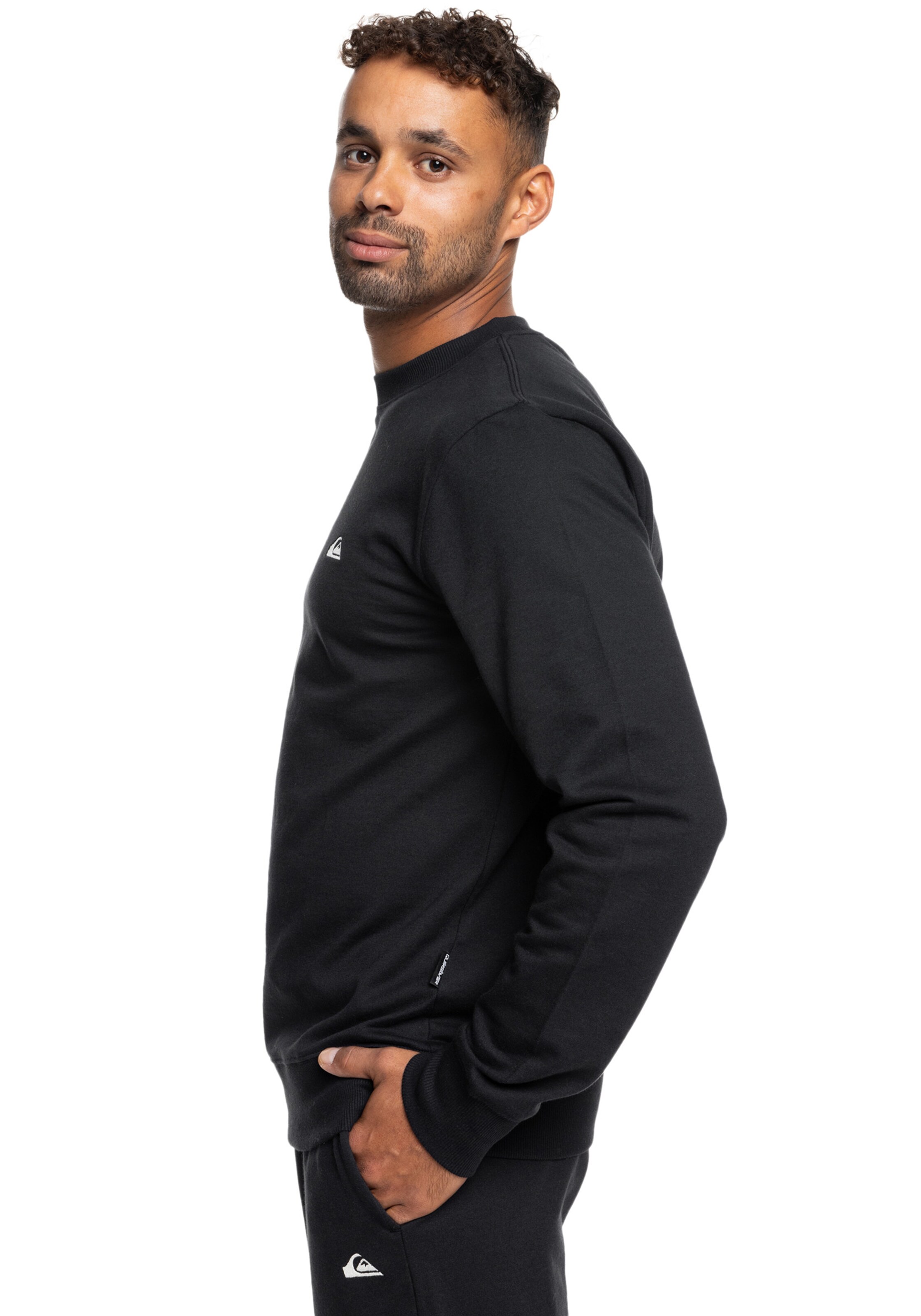 QUIKSILVER Sweatshirt in Black