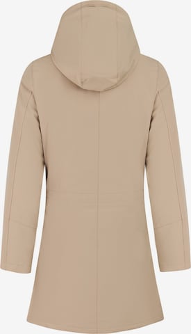 PROTEST Winterjacke 'PRTLANIAKEA' in Braun: Vorderseite