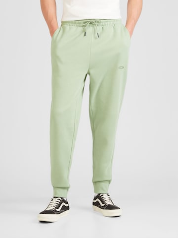 OAKLEY Конический (Tapered) Спортивные штаны 'RELAX 2.0' в Зеленый: спереди