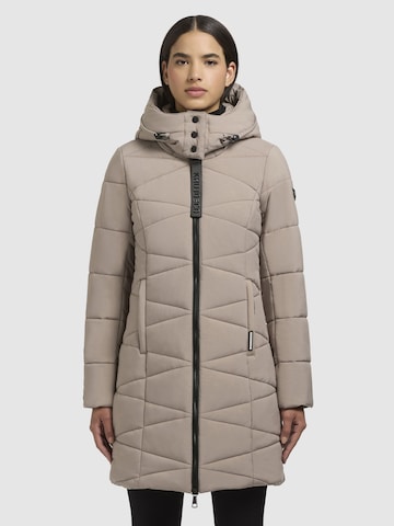 khujo Vinterfrakke 'Fitt3' i beige: forside