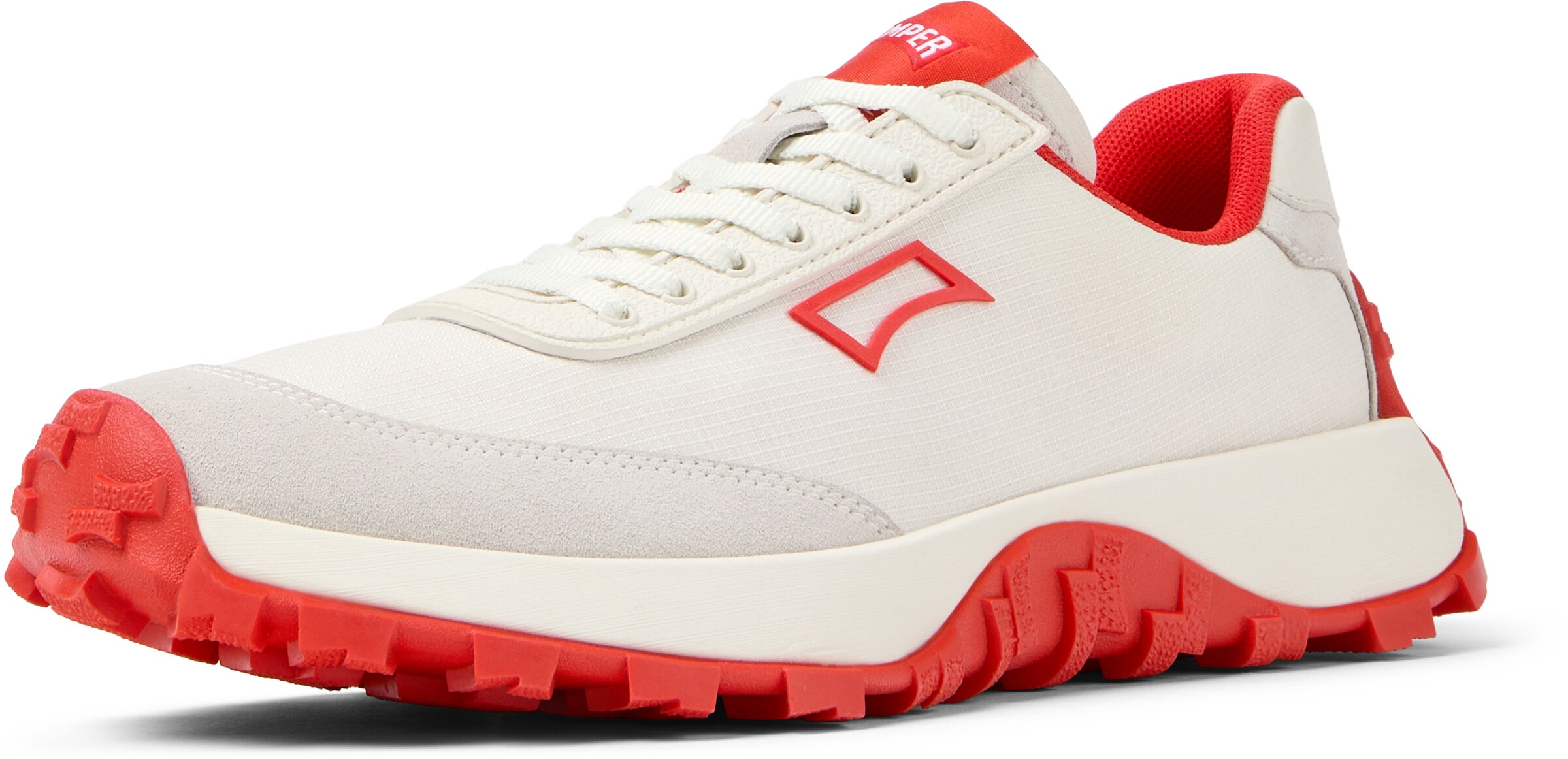 CAMPER Sneakers laag ' Drift Trail ' in Wit: voorkant