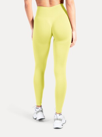 Smilodox Slim fit Leggings 'Trixy' in Yellow