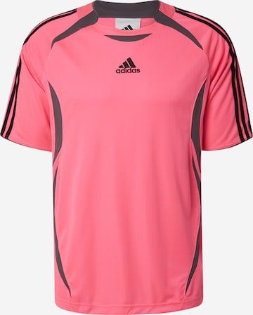 rožinė ADIDAS ORIGINALS Marškinėliai 'TEAMGEIST': priekis