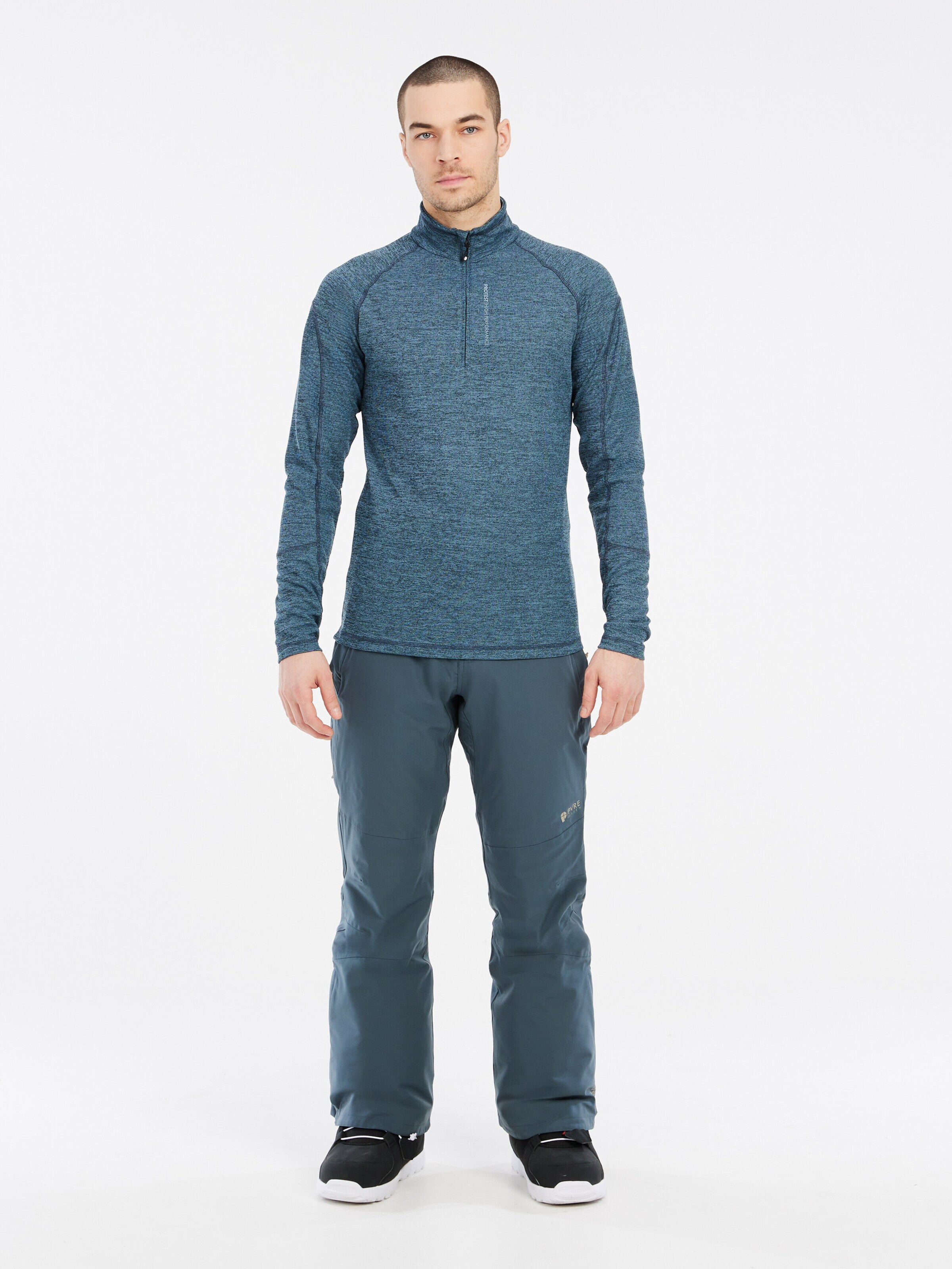 PROTEST Athletic Sweatshirt 'PRTLOUISIANA' in Blue