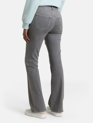 TOM TAILOR DENIM Flared Jeans 'Ava' in Grau