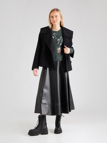 JDY Pulóver 'JDYSANTA X-MAS' - zöld