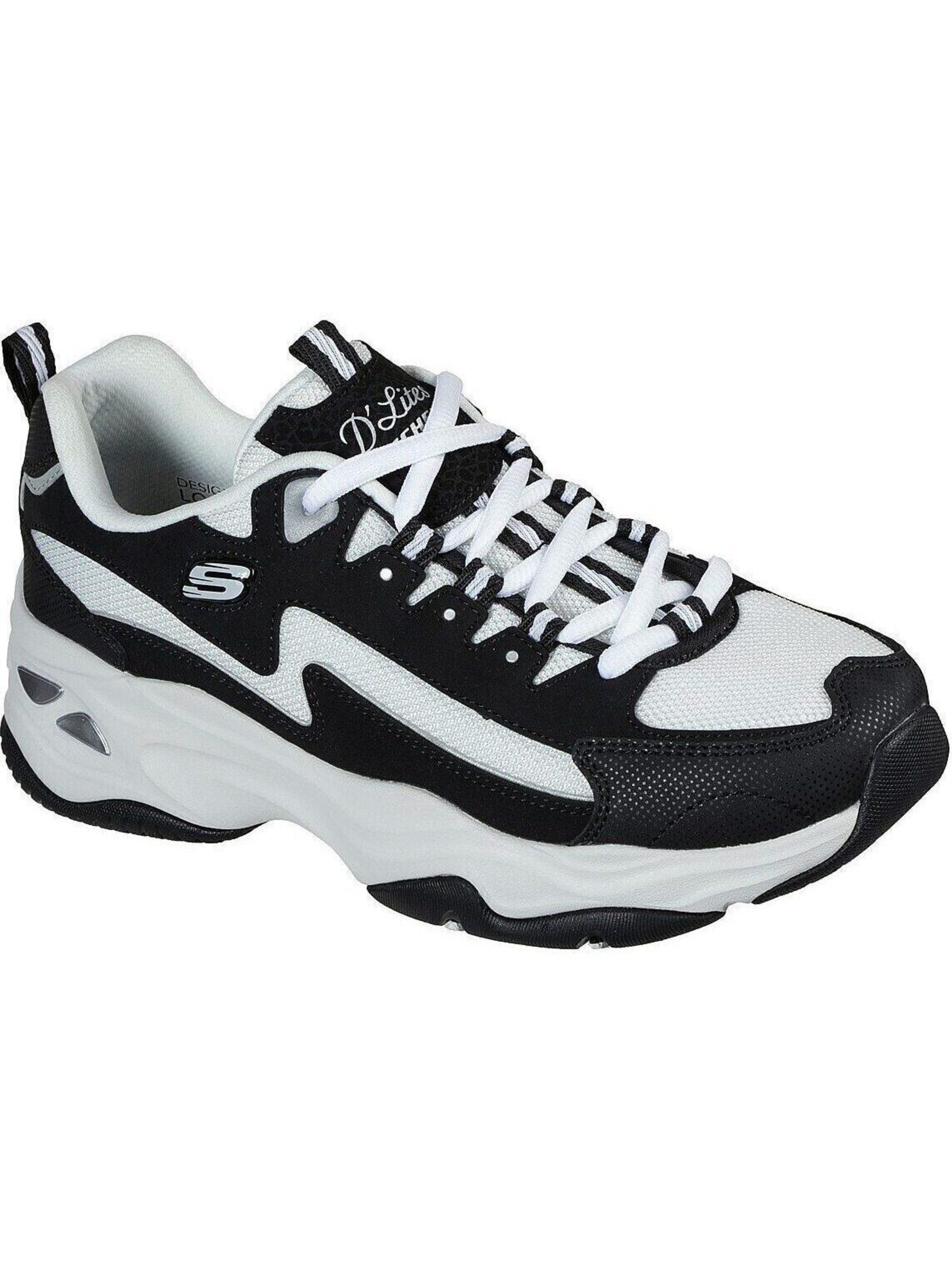 Scarpa sportiva 'D'lites 4.0-fancy Sp' di SKECHERS in nero