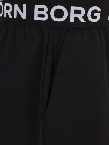 BJÖRN BORG Regular Sports trousers in Black