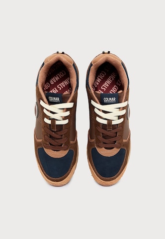 Baskets basses Colmar en marron