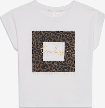 Maglia funzionale 'ONPAUB-RIE' di Only Play Girls in bianco: frontale