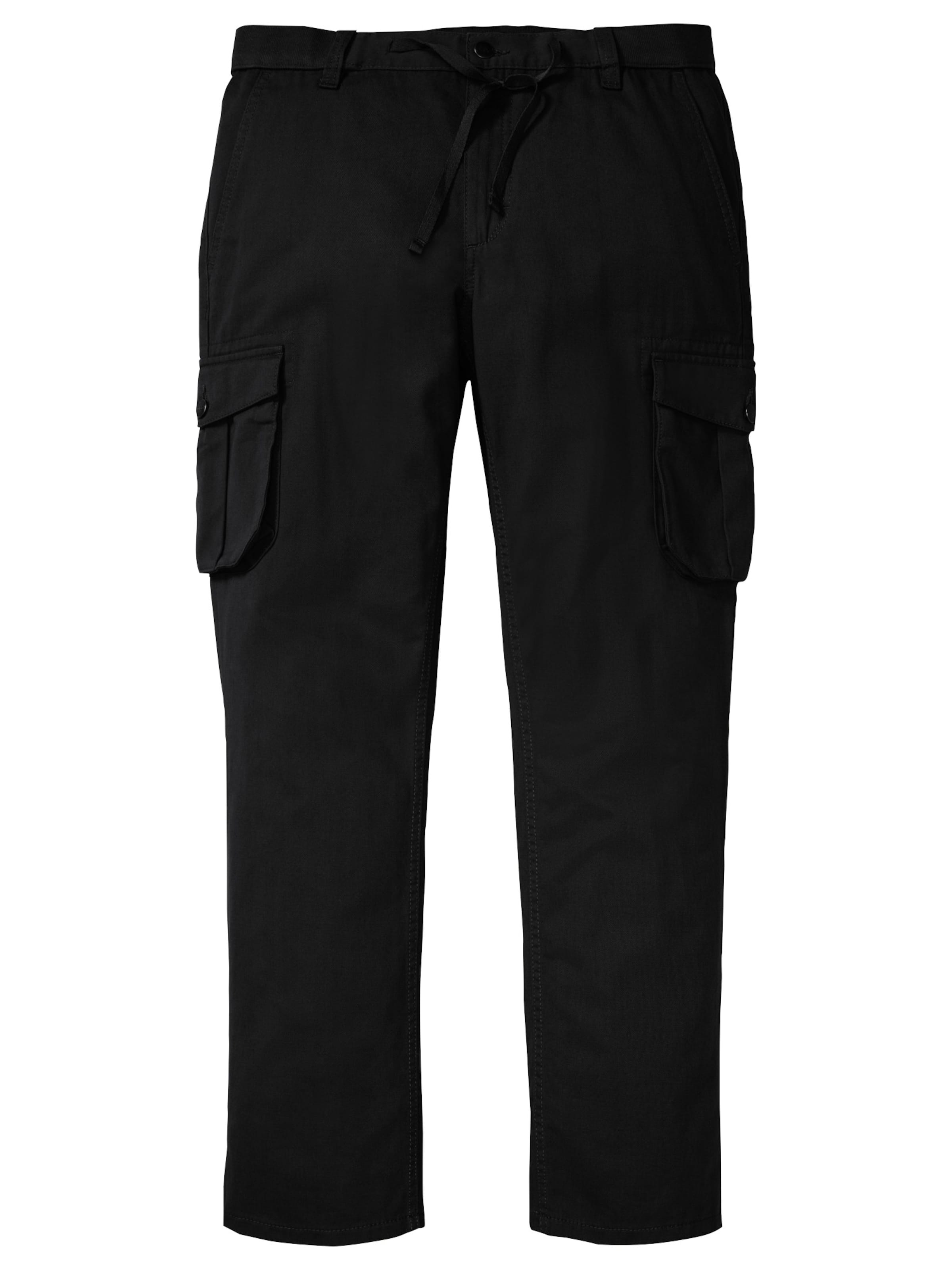 bonprix Loosefit Kapsáče – černá: přední strana