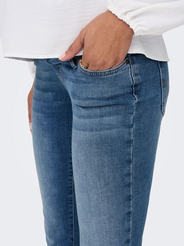 Only Maternity Regular Jeans in Blau