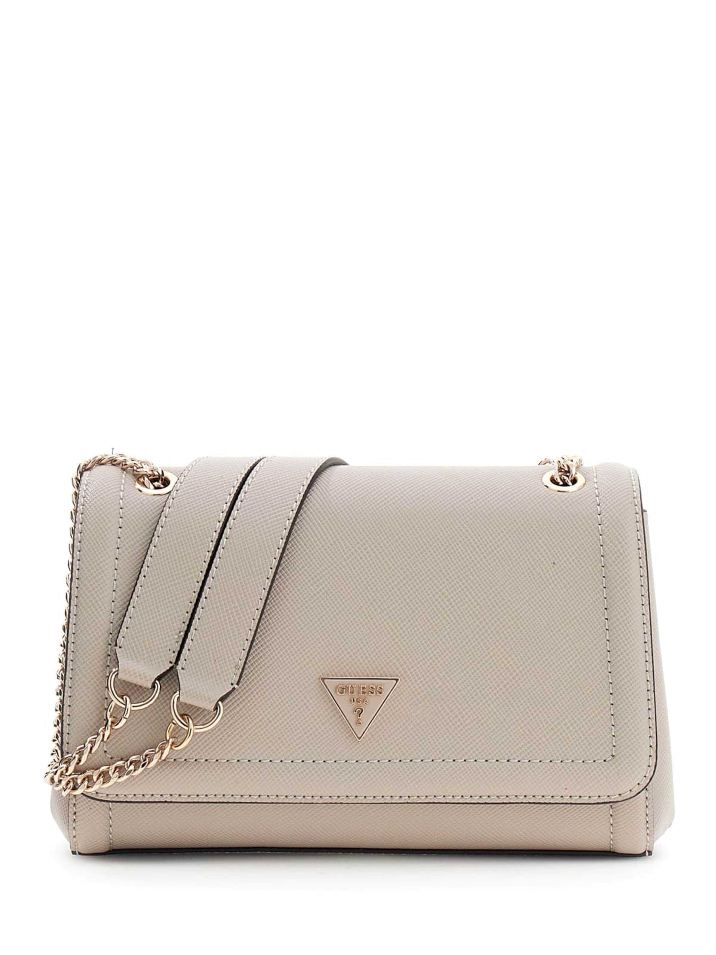 GUESS - Bolso de hombro 'Noelle' II' en gris: frente