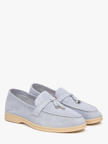 Estro Moccasin 'Estro ER00112681' in Blue: front