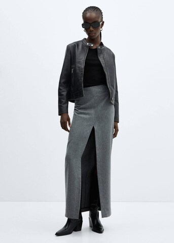 MANGO Between-Season Jacket 'Moto' in Black