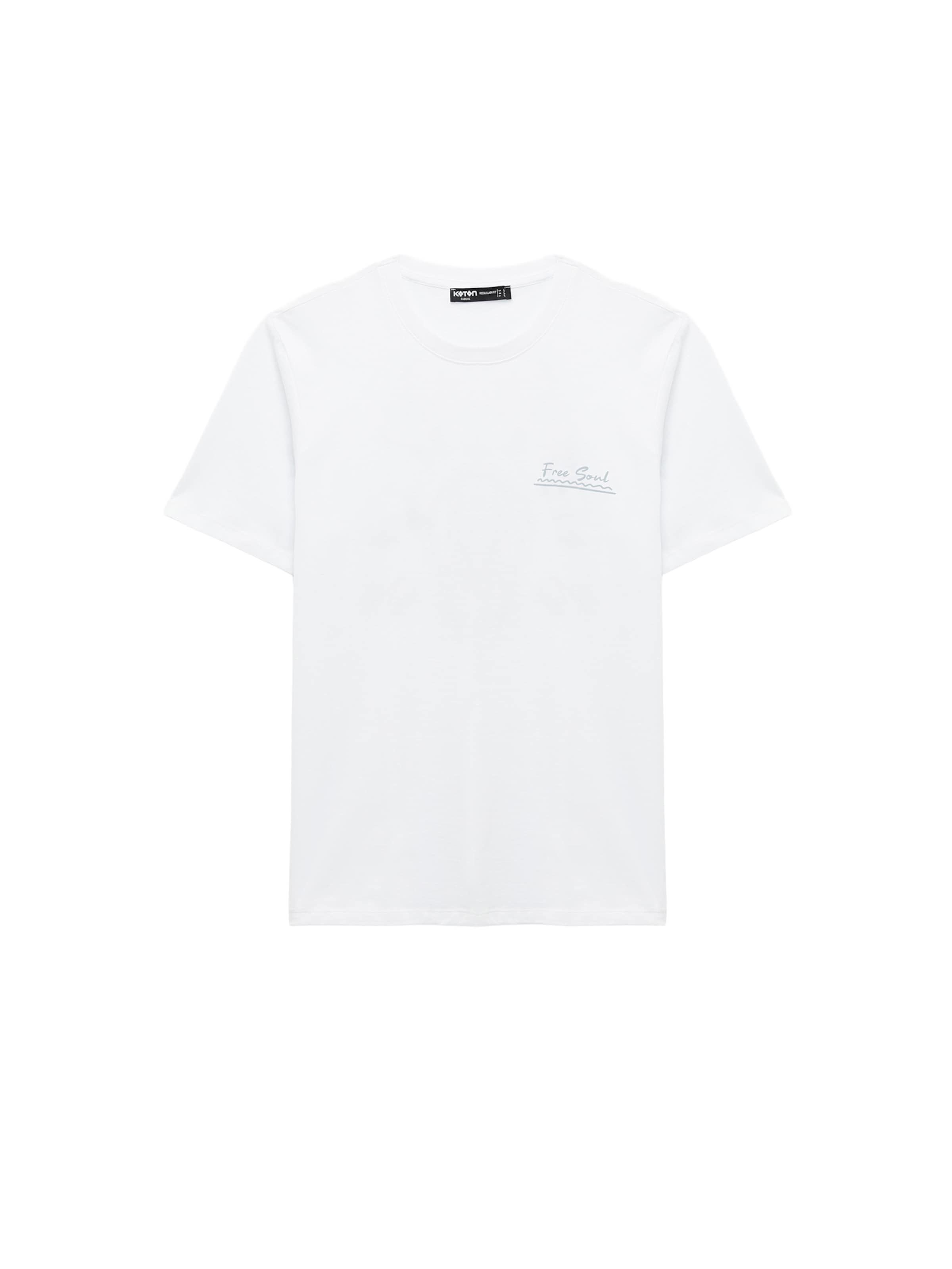 Koton Shirt in Wit: voorkant