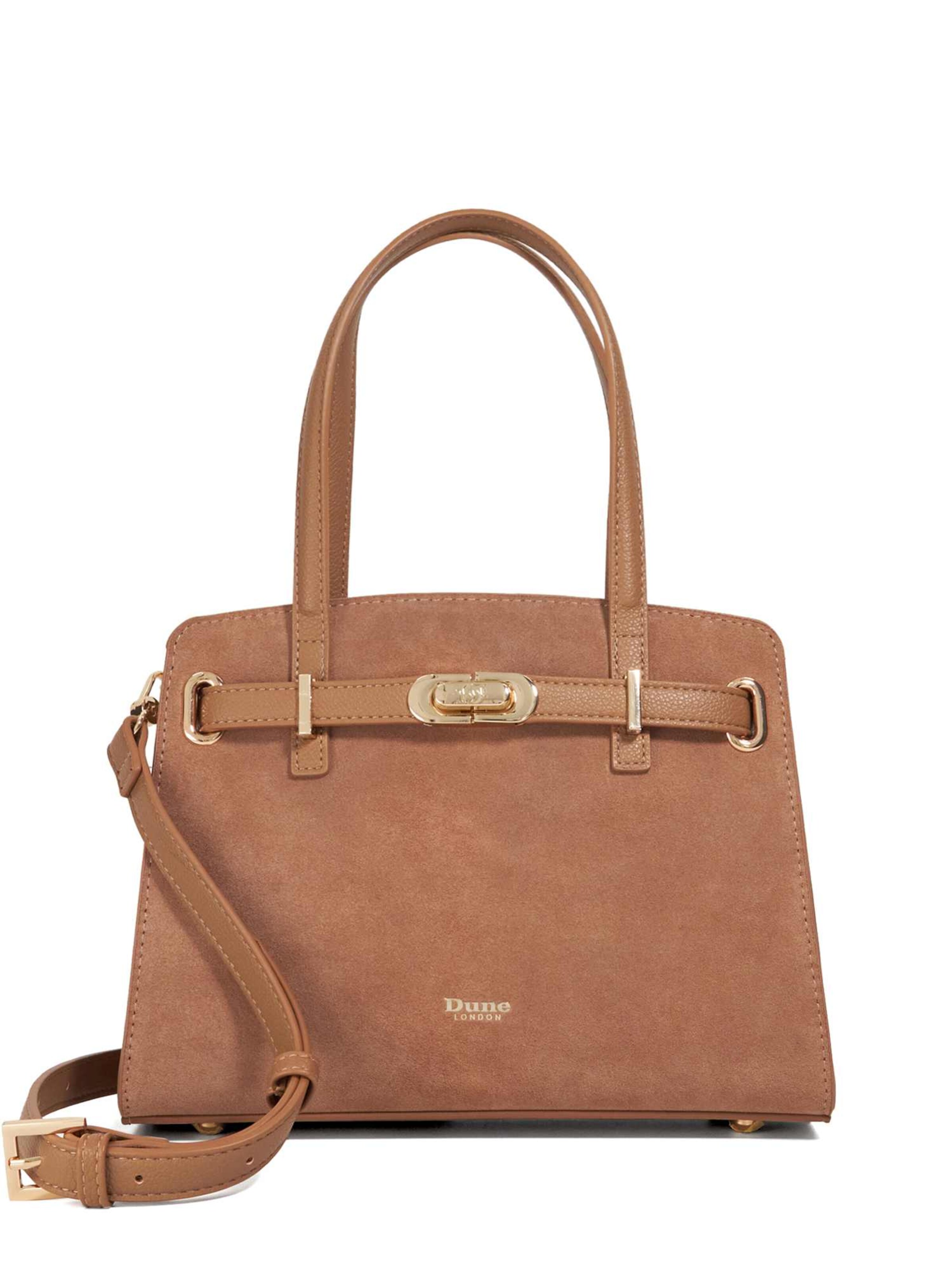 Sacs à main 'Dinidefine' Dune LONDON en marron : devant
