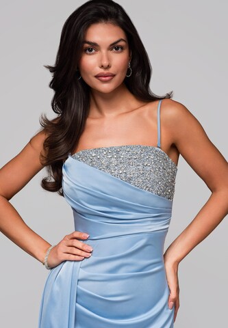 Ombre Avondjurk in Blauw