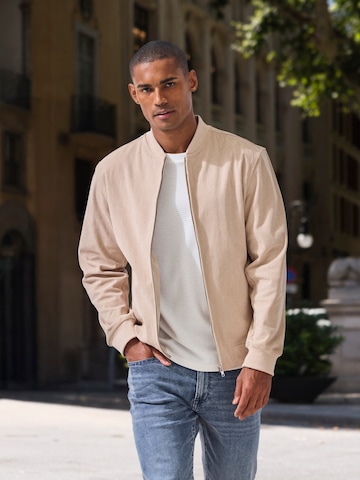 H.I.S Jacke in Beige: Vorderseite