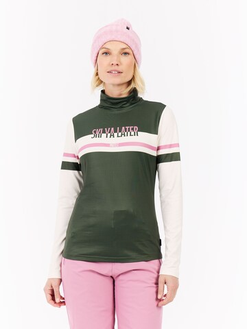 PROTEST Athletic Sweatshirt 'PRTCreate' in Green