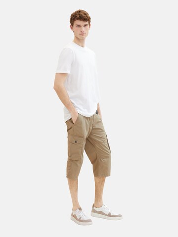 TOM TAILOR Regular Cargobroek in Bruin