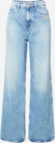 Tommy Jeans Wide leg Jeans 'Claire' in Blauw: voorkant