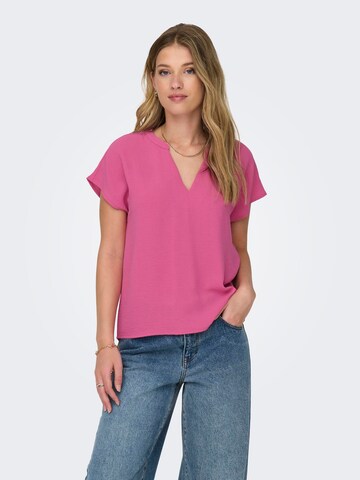 JDY Blouse in Pink: front