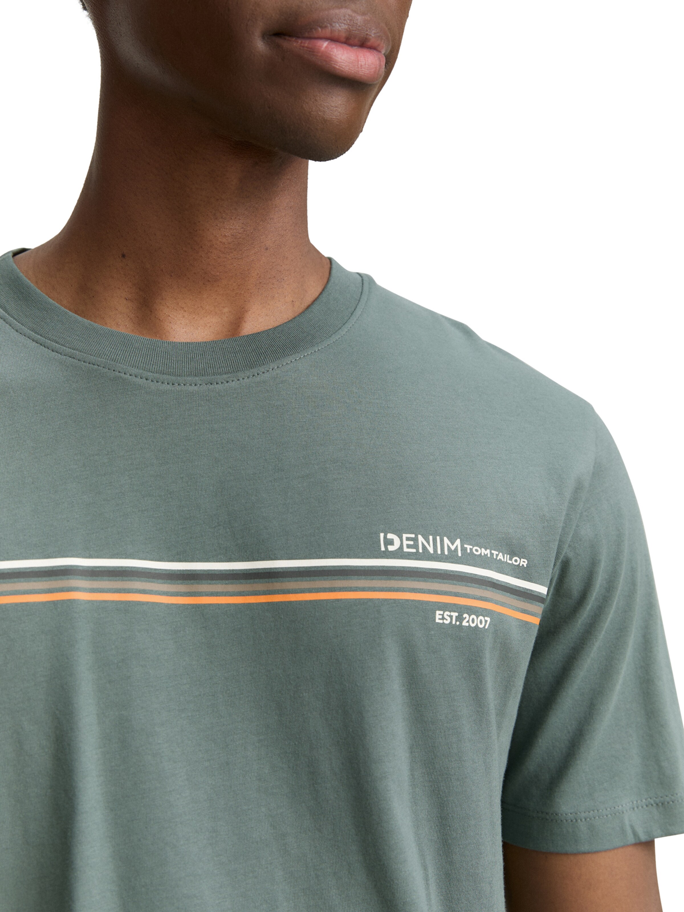 TOM TAILOR DENIM - Camisa em verde