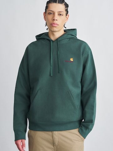 Carhartt WIP Sweatshirt 'American Script' in Green