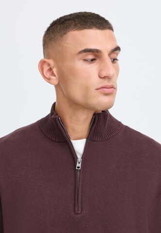 !Solid Pullover 'SDRyker' in Braun