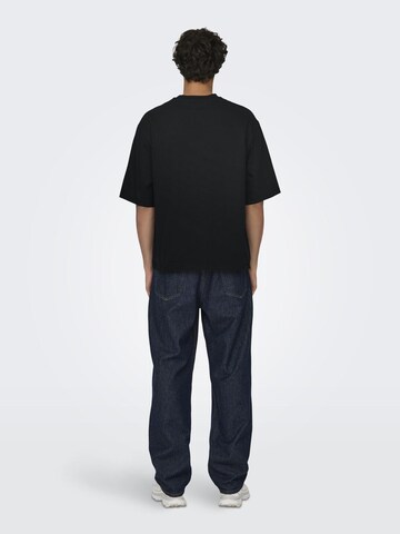 Only & Sons Shirt 'Onsmillenium' in Black